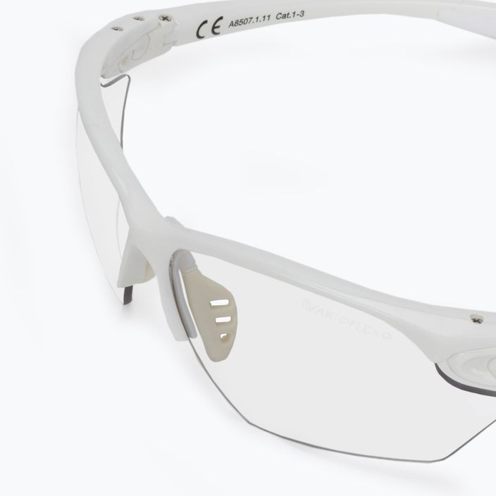 Ochelari de protecție pentru bicicletă Alpina Twist Four V S white/black 5