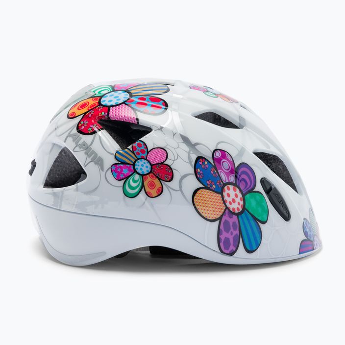Cască de bicicletă pentru copii Alpina Ximo Flash white flower 3