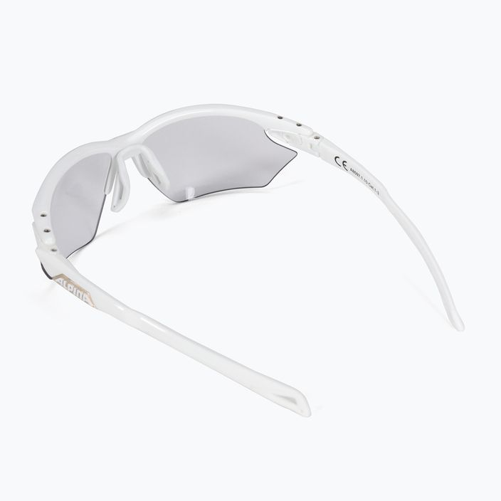 Ochelari de protecție pentru bicicletă Alpina Twist Five Hr S V white/black 2