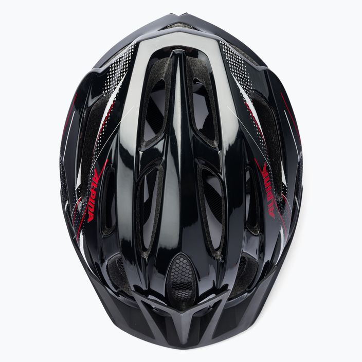 Cască de bicicletă Alpina MTB 17 black/white/red 6