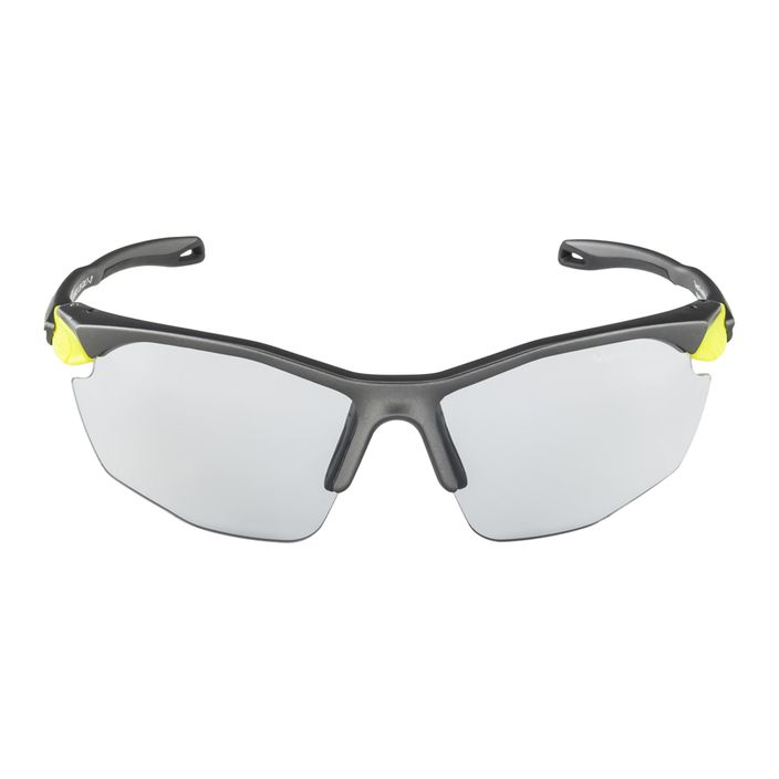 Ochelari de protecție pentru bicicletă Alpina Twist Five Hr V tin matt neon yellow/black 7