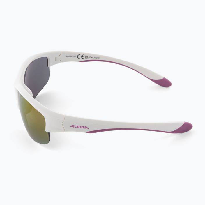 Ochelari de soare pentru copii Alpina Junior Flexxy Youth HR white purple matt/pink mirror 4