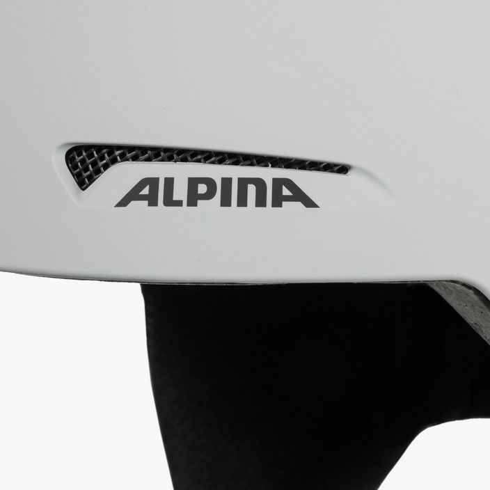 Căști de schi pentru copii Alpina Zupo grey matt 8