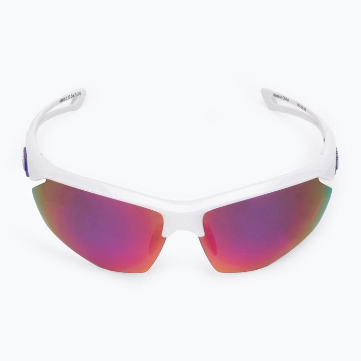 Ochelari de protecție pentru bicicletă Alpina Defey HR white/purple/purple mirror 3