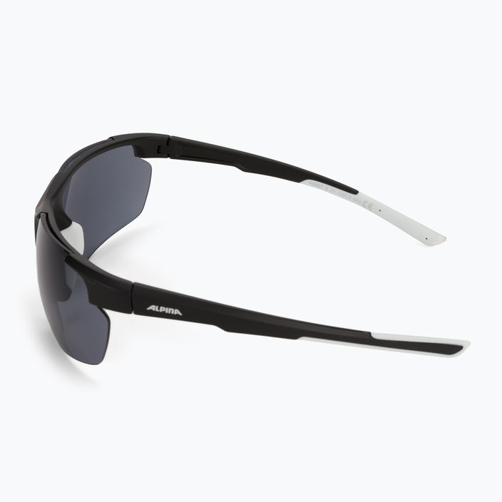 Ochelari de protecție pentru bicicletă Alpina Defey HR black matt/white/black 4