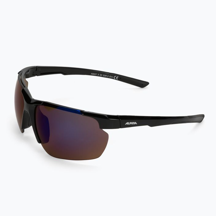 Ochelari de protecție pentru bicicletă Alpina Defey HR black matte / white / black 5