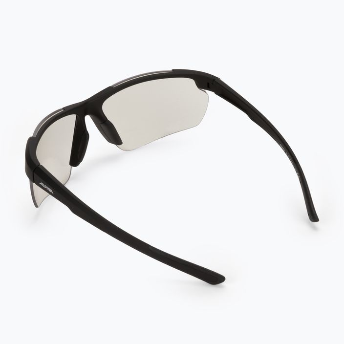 Ochelari de protecție pentru bicicletă Alpina Defey HR black matt/clear mirror 2