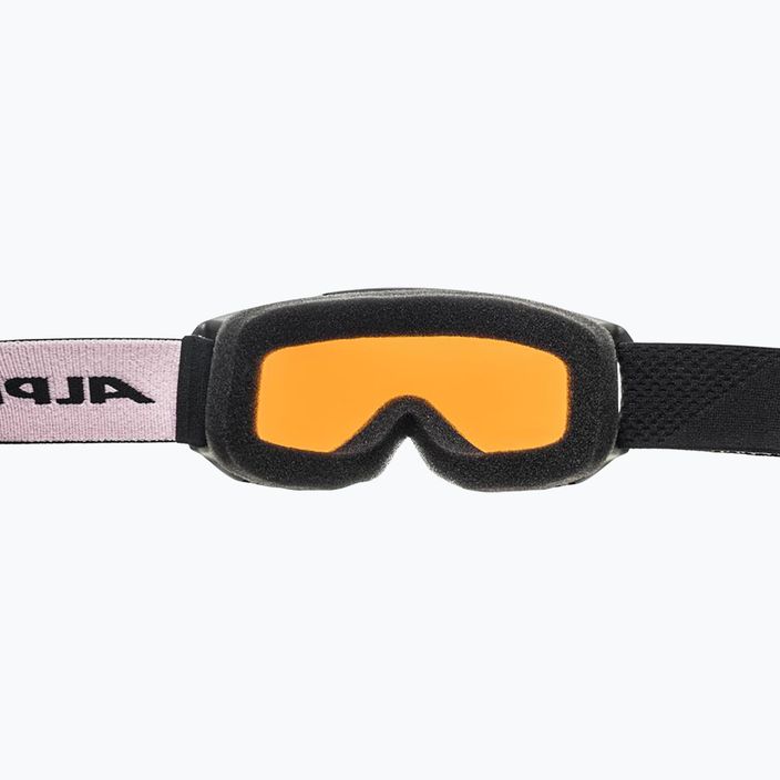 Ochelari de schi pentru copii Alpina Piney black/rose matt/orange 8