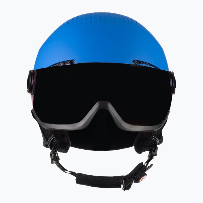 Căști de schi pentru copii Alpina Zupo Visor Q-Lite blue matt 2