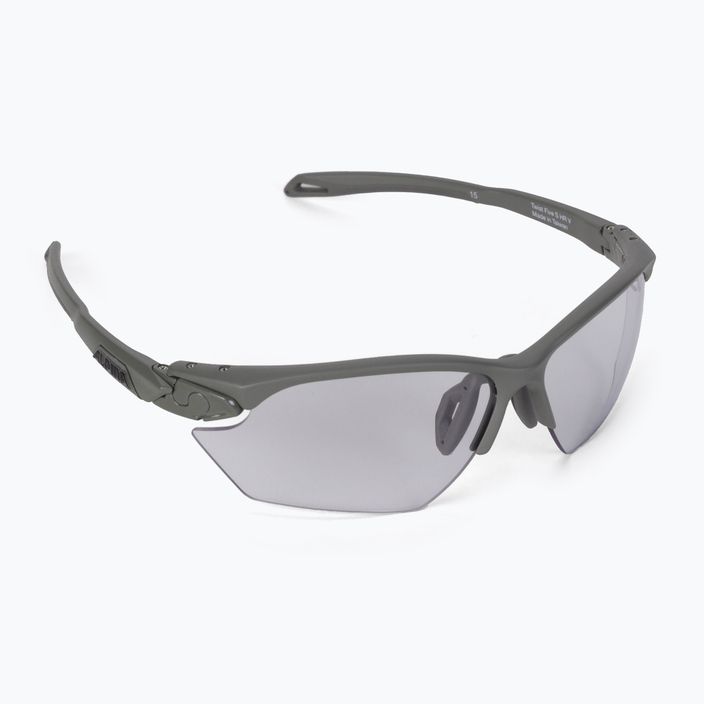 Ochelari de protecție pentru bicicletă Alpina Twist Five Hr S V moon grey matt/black