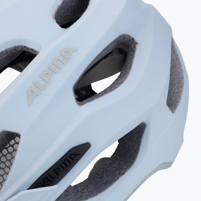 Cască de bicicletă Alpina Carapax 2.0 dove blue/grey matte 7