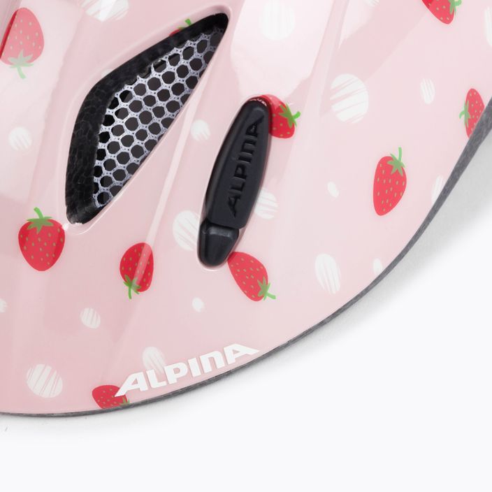 Cască de bicicletă pentru copii Alpina Ximo strawberry rose gloss 8