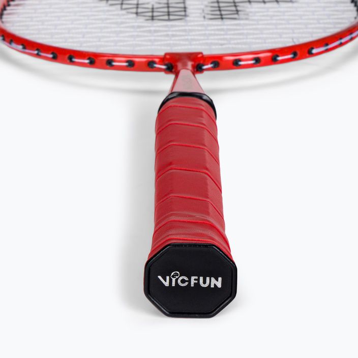 Set de badminton pentru copii VICTOR Mini badminton roșu 174400 4