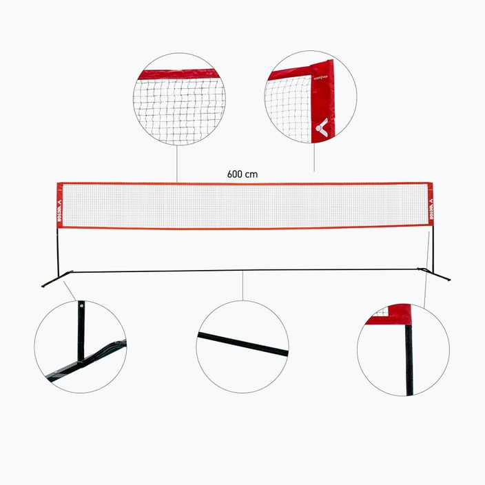 Plasă de badminton VICTOR Premium 6 m 3