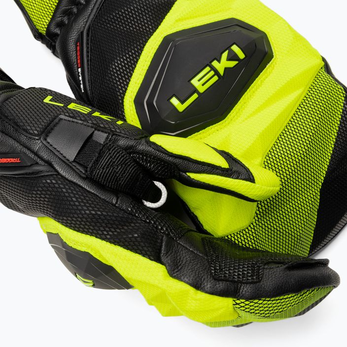 Mănuși de schi pentru bărbați LEKI WCR Venom SL 3D Mitt negru gheață/lună 4