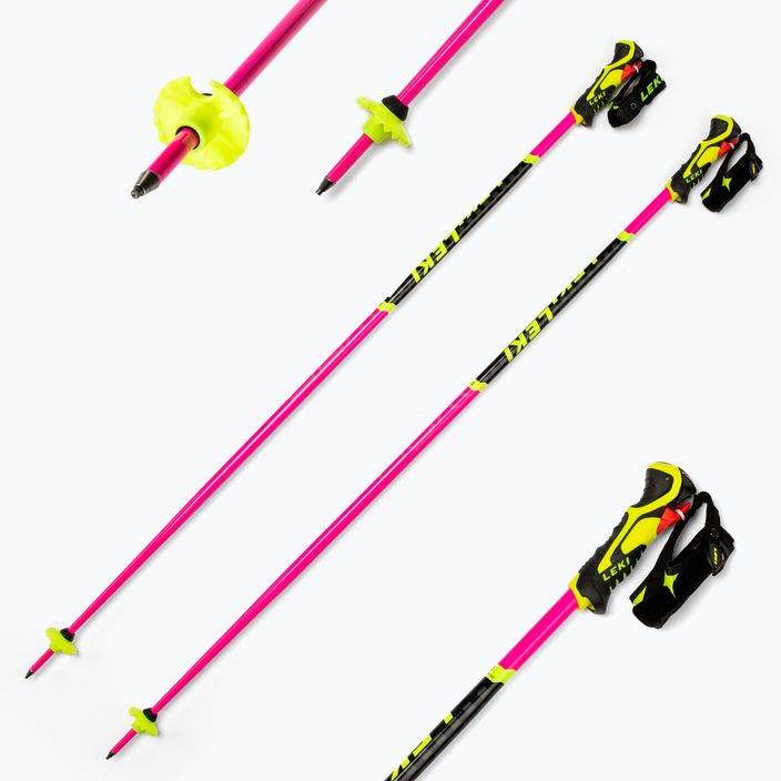Bețe de schi pentru copii LEKI Wcr Lite Sl 3D, roz, 65065852 6