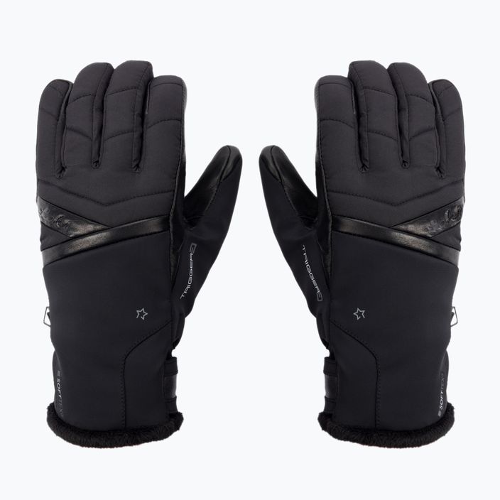 Mănuși de schi pentru femei Leki Snowfox 3D Lady, negru, 650805201 3