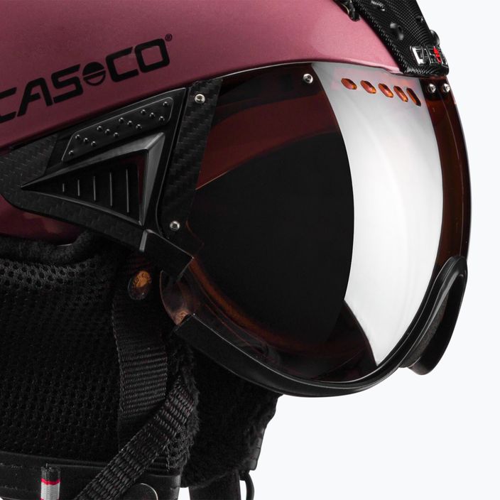 CASCO cască de schi SP-2 Carbonic Visor roz 07.3736 6