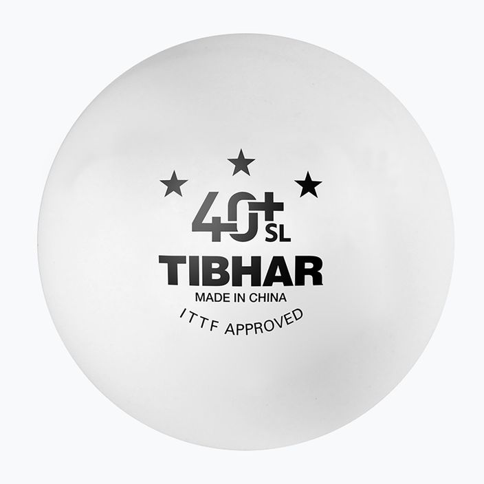 Mingi pentru tenis de masă Tibhar HHH 40+ SL 3 buc. white 2