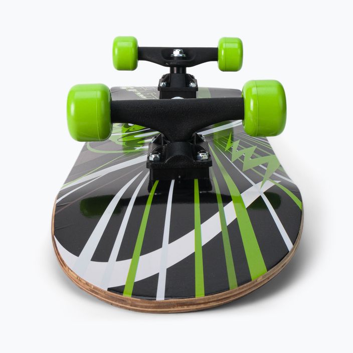 Skateboard clasic pentru copii Playlife Drift negru/verde 880324 5