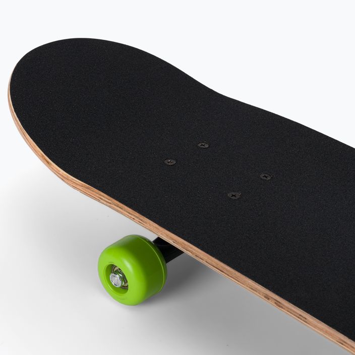 Skateboard clasic pentru copii Playlife Drift negru/verde 880324 7