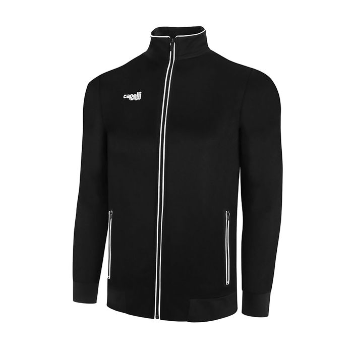 Tricou de fotbal pentru bărbați Capelli Basics Adult training football sweatshirt negru/alb negru/alb 2