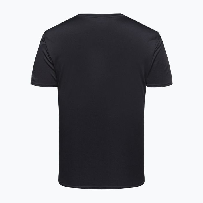 Tricou de fotbal pentru bărbați Capelli Basics I Adult negru pentru antrenament 2
