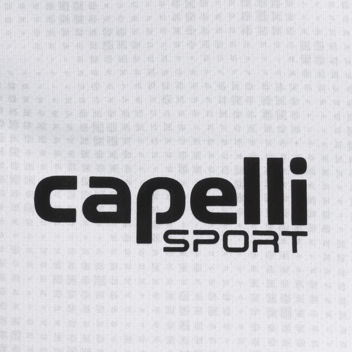 Capelli Cs III Block Tricou de fotbal pentru tineret alb/negru 3