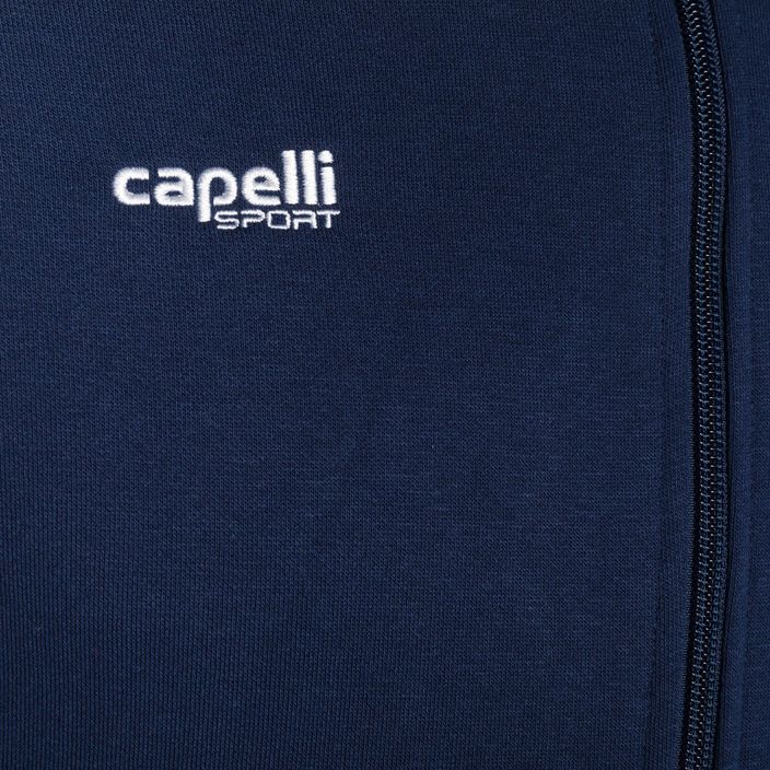 Capelli Basics pentru bărbați Capelli Basics Adult Zip Hoodie fotbal hanorac navy 3
