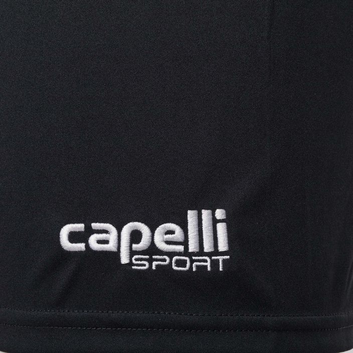 Capelli Sport Cs One One Adult Match pantaloni scurți de fotbal pentru copii alb/negru pentru copii 3