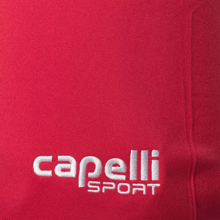 Capelli Sport Cs One One Adult Match roșu/alb pantaloni scurți de fotbal pentru copii 3