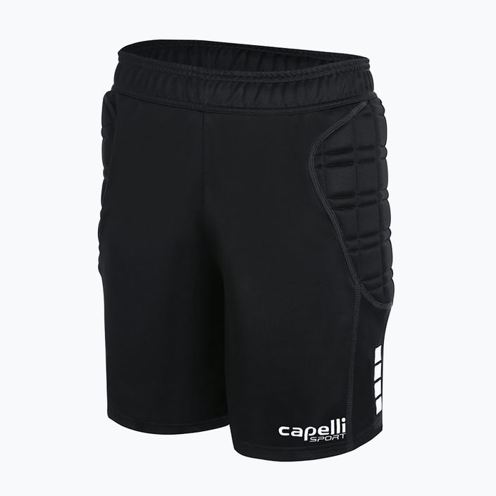 Capelli Basics I Tineret Pantaloni scurți de portar pentru tineret cu căptușeală alb/negru 5