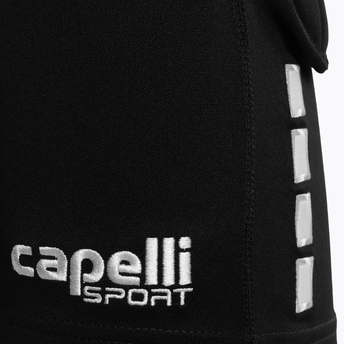 Capelli Basics I Tineret Pantaloni scurți de portar pentru tineret cu căptușeală alb/negru 4