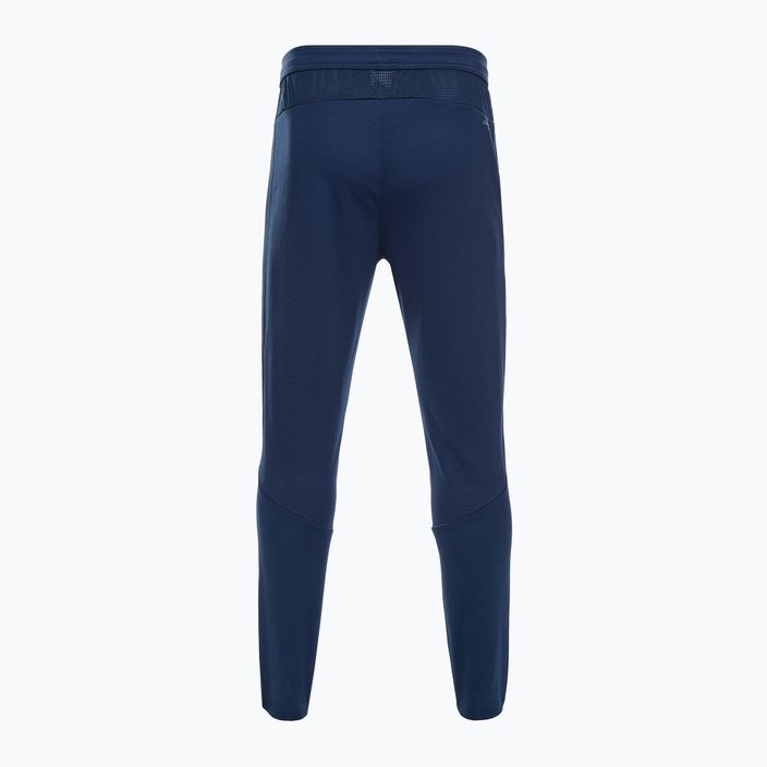 Pantaloni de fotbal pentru bărbați Capelli Basic I Adult Training pentru bărbați, bleumarin/alb 2