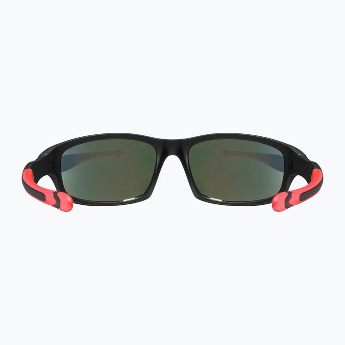 Ochelari de soare pentru copii UVEX Sportstyle negru roșu mat/roșu oglindă 507 53/3/866/2316 9