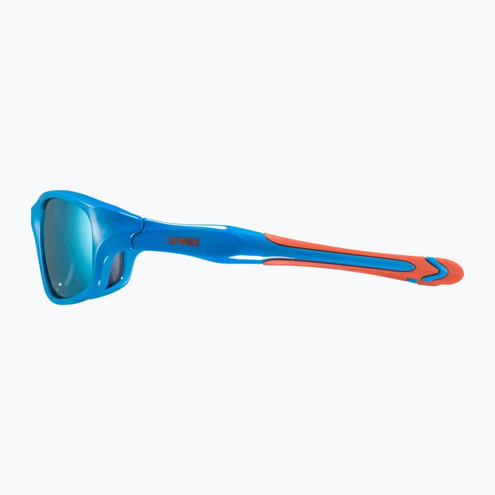 Ochelari de soare pentru copii UVEX Sportstyle albastru-portocaliu/roz oglindă 507 53/3/866/4316 7