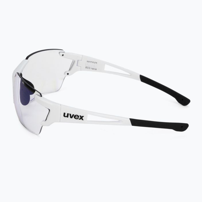 UVEX Sportstyle 803 R V alb/albastru oglindă ochelari de ciclism 53/0/971/8803 4