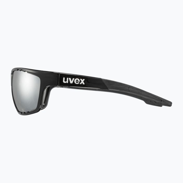 Ochelari de soare UVEX Sportstyle 706 negru/argintiu cu oglindă 53/2/006/2216 7