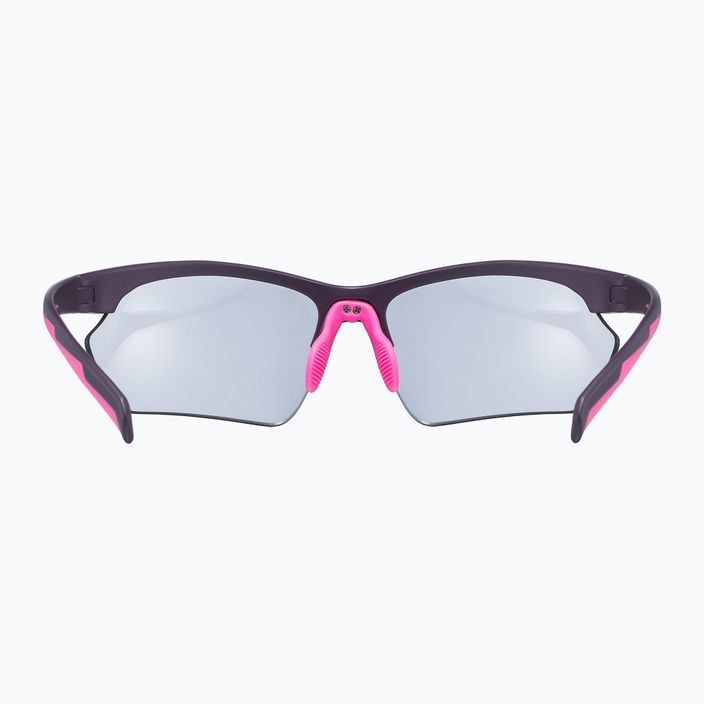 Ochelari de soare UVEX Sportstyle 802 V Small purple pink matt/smoke 3