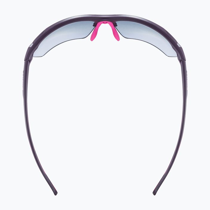 Ochelari de soare UVEX Sportstyle 802 V Small purple pink matt/smoke 5