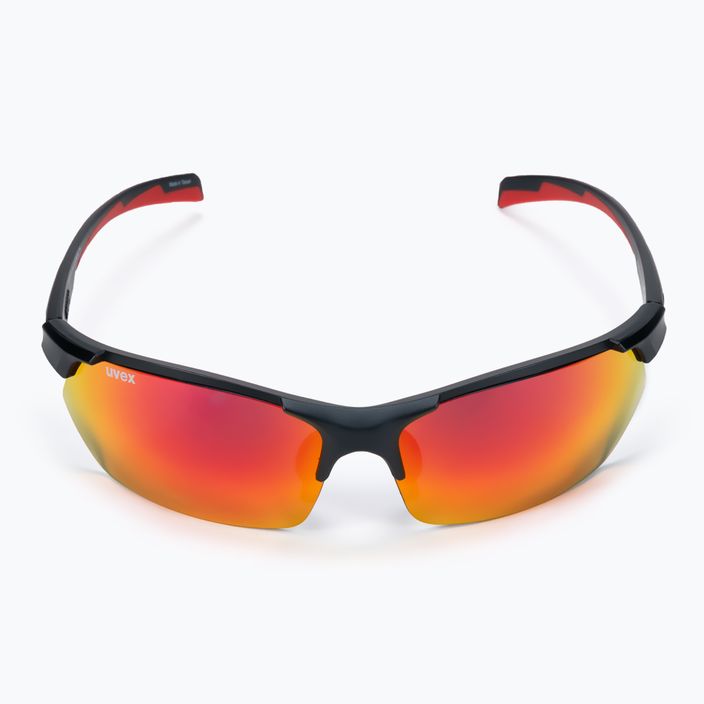 Ochelari de soare UVEX Sportstyle 114 negru/roșu S5309395316 3
