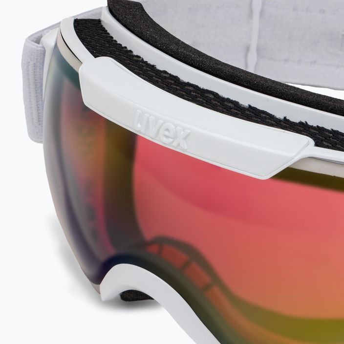Ochelari de schi pentru femei UVEX Downhill 2000 FM, alb, 55/0/115/12 5