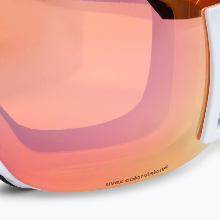 Ochelari de schi pentru femei UVEX Downhill 2000 S CV, alb, 55/0/447/10 5