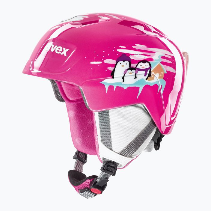 Cască de schi pentru copii UVEX Manic roz 56/6/226/9101 8