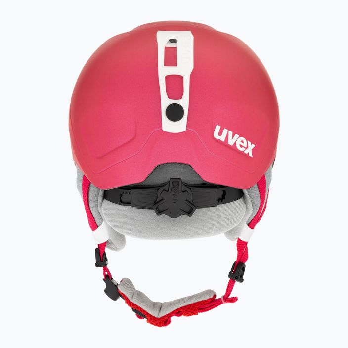 Cască de schi pentru copii UVEX Manic Pro roz mat 3