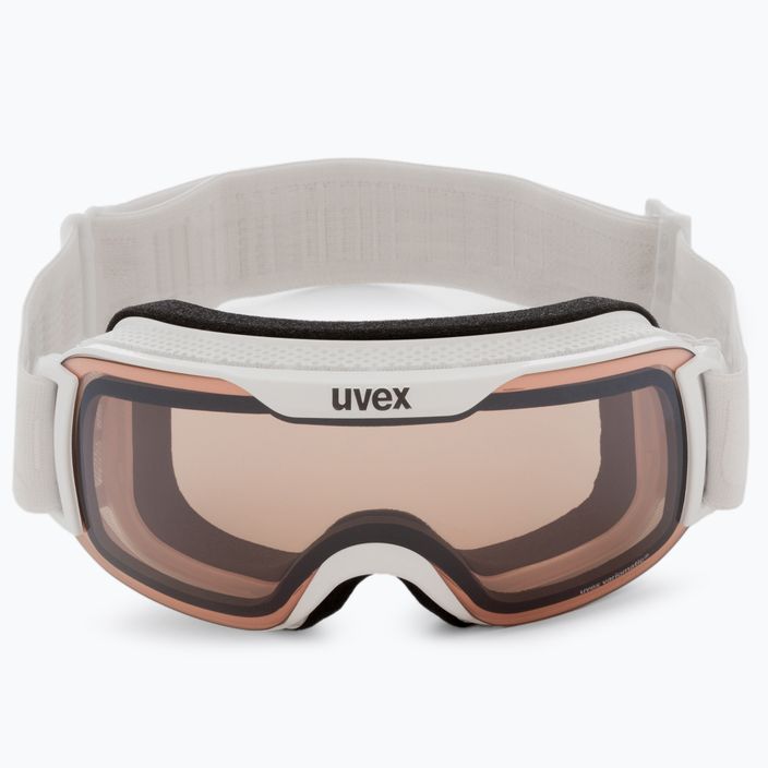 Ochelari de schi pentru femei UVEX Downhill 2000 S V, alb, 55/0/448/10 2