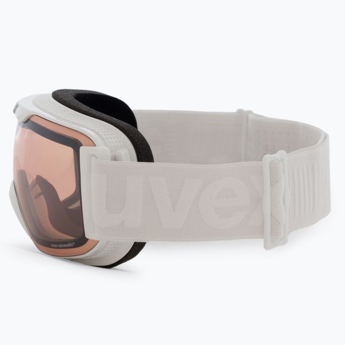 Ochelari de schi pentru femei UVEX Downhill 2000 S V, alb, 55/0/448/10 4
