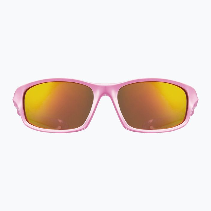 Ochelari de soare pentru copii UVEX Sportstyle 507 roz purpuriu/roz oglindă 53/3/866/6616 6