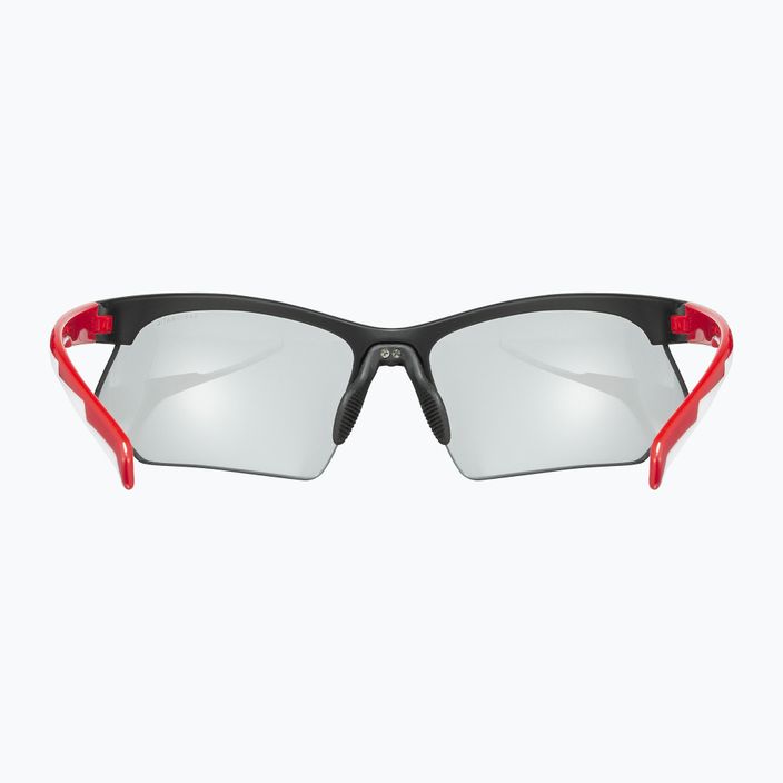 Ochelari de ciclism UVEX Sportstyle 802 V negru, roșu, alb, negru, roșu, alb/variomatic, fum 53/0/872/2301 9