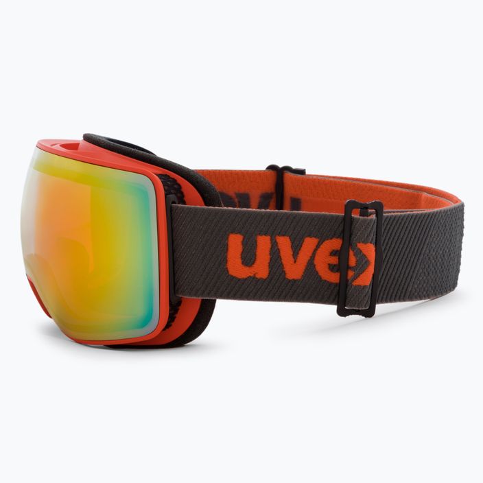Ochelari de schi UVEX Compact FM, portocaliu, 55/0/130/30 4